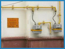 Reparacion de fugas de gas en sala de medidores.