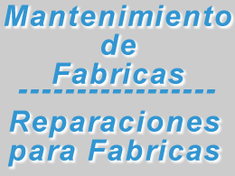 Trabajo de pintura reparaciones para fabricas industrias.